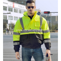 Waterproof reflective safety jacket